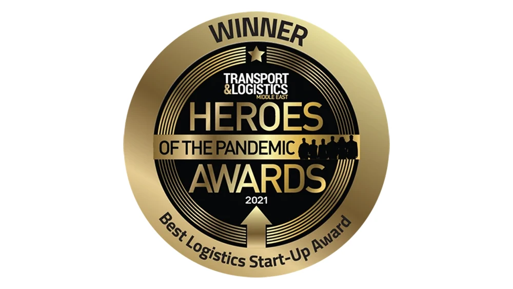Best Logistics Start-Up Award seal